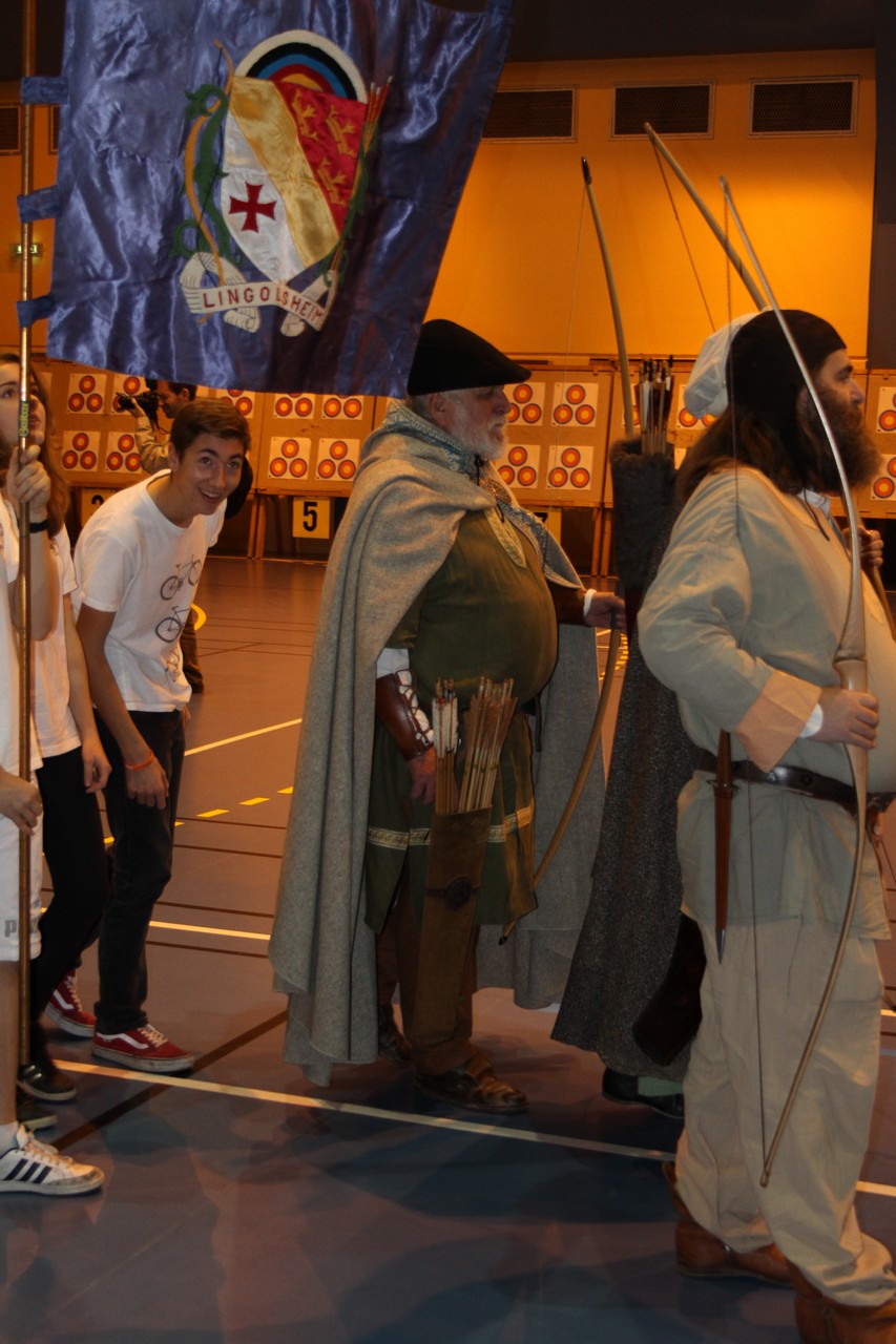 Les archers de la savoureuse au 24H internationales de Belfort 2015.
